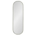thumbnail image 2 of Kate and Laurel Caskill Modern Capsule Panel Mirror, 16 x 48, Silver, Decorative Oval Full Length Accent Mirror for Wall, 2 of 8