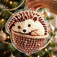 thumbnail image 4 of DIY Acrylic 2D Pearl Painting Christmas Ornament Kit for One Hanging Decoration, Sparkling Holiday Craft Project for Christmas Tree or Window Display and Handmade Gift Making, Style D, 4 of 6
