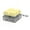 Color:Yellow, variant on Mechanical Keyboard Switches Tester Keychain Toy With LED light Crisps Pressings Stress Relief Tool 4-Key