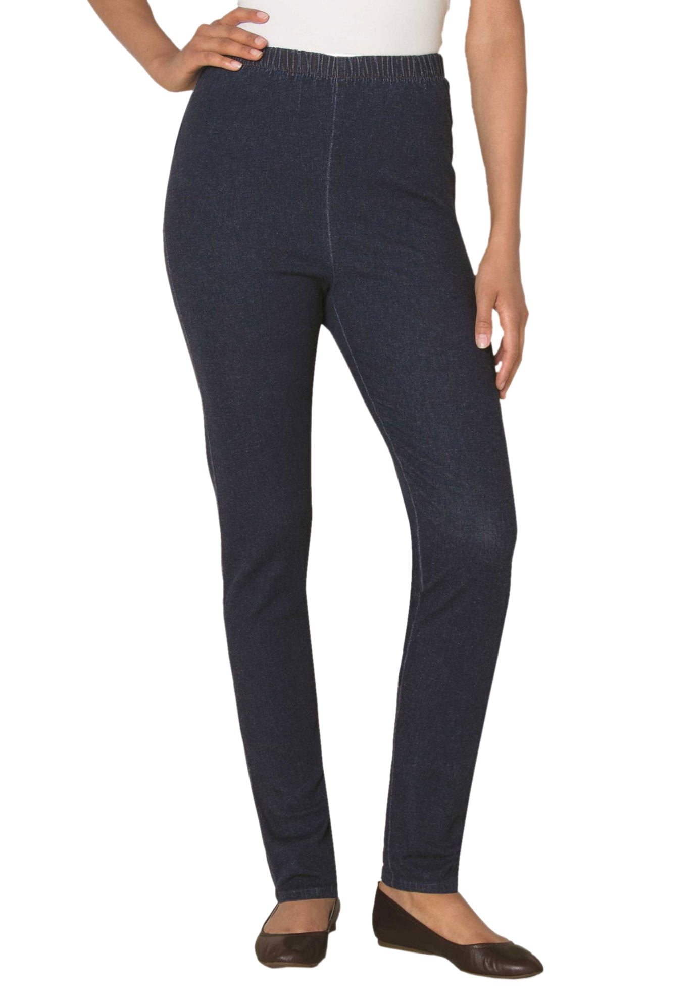 Woman Within Woman Within Plus Size Petite Fineline Denim Jegging
