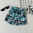 thumbnail image 6 of Virmaxy 0-3T Toddler Baby Boys Suit Camouflage Print Short Sleeve Top Pocket Shorts Casual Set Gray 18-24 Months, 6 of 9