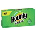 thumbnail image 2 of Bounty Quilted Paper Napkins, 800 ct. - White, 2 of 3