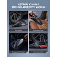 thumbnail image 2 of Aspirador e inflador de neumáticos para automóvil 4 en 1 AstroAI V3 150 PSI, 2 of 9