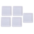 thumbnail image 5 of Almencla 5 Pieces 1:12 Dollhouse Miniature Dish Tray Model Tableware Toy Scenery Supplies Photoprops Simulated Plate Small Food Plates 3cm, 5 of 8