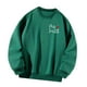 thumbnail image 1 of Sudadera con cuello redondo para mujer, ropa deportiva, informal, a la moda, con estampado gráfico, ropa informal, Top para deportes, viajes, caminar, M Yinane Sudaderas con cuello redondo, 1 of 8