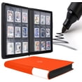 thumbnail image 1 of Classeur Porte-Cartes Semi-Rigide - Économiseur de Cartes 1 Classeur pour Porte-Cartes Semi-Rigides, Album Porte-Cartes Semi-Rigide Convient à 360 Cartesï1⁄4Modèle aï1⁄4Classic Orangeï1⁄4, 1 of 8