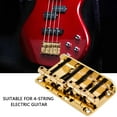 Professional Metal Bass Bridge For 4 String Electric Bass Guitar