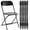 Black/6-Pack, variant on Alvantor Folding Chairs, 4/6/10-Pack White Indoor Outdoor Stackable Portable for Events, Offices, Weddings