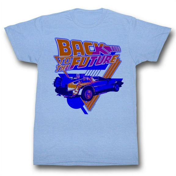 Back To The Future Movies The Blues Adult Short Sleeve T Shirt
