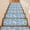 Blue, variant on Teal Leaf Stair Treads Non Slip for Steps Tropical Country Watercolor Jungle Botanical Leaves 7 Pcs Reusable Adhesive Stair Runner Mats for Dogs Elders Carpet Treads Rugs for Staircase 8x30 In