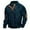 Navy, variant on Mens Hoodies Cable Knit Pullover Hoodie Half-Zip Neck Soft Regular Fit Sweatshirts Casual Office Daily Hangout Classic Comfortable Pullover Tops