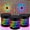 3Pcs, variant on 2027 New Solar Mandala Lights Outdoor Wall, Seven-Color Changing Solar Mandala Projection Wall Light, Decorative Waterproof Metal Fence Projector Lamp for Garden Backyard Balcony