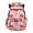 Strawberry & Bow Print, variant on CHAQLIN Waterproof Kids Backpacks for School Casual, 600D Polyester Multi Pocket Bookbag, Horse Racing Pattern