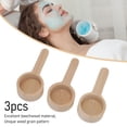 thumbnail image 3 of Wooden  Spoon, Wooden Measuring Spoon Unpainted 3pcs Multifunctional  For Tea Leaves, 3 of 8