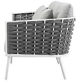 thumbnail image 6 of Stance 6 Piece Outdoor Patio Aluminum Sectional Sofa Set-EEI-3159, 6 of 10