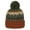 Mountain, variant on Outdoor Cap KNF-WILD Watch Cap, 3" cuff and a tonal pom to the colorways-Black/Cream