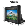 thumbnail image 3 of Pantalla de proyección inflable Irfora Pantalla de cine inflable grande de 14 pies Pantalla de proyección al aire libre Proyector Pantalla de cine con soplador de aire + Cuerda + Estacas de base + Bo, 3 of 7