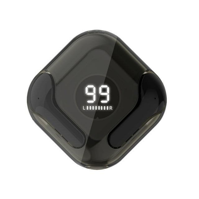 COM1950s Haut-Parleurs Bluetooth Sans Fil, Écouteurs Sans Fil Bluetooth, Écouteurs Sans Fil Bluetooth Écouteurs Bluetooth Écouteurs à Réduction de Bruit Écouteurs Transparents Air37 Écouteurs de Sport