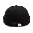 thumbnail image 3 of Sombrero principal de árbol de coco bordado simple de primavera, sombrero de cuero de melón sin ala a la moda para hombres y mujeres, gorro de hip hop callejero a la moda, 3 of 6