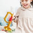 thumbnail image 2 of 2pcs Children Musical Instruments Toy Musical Trumpet Cheerleading Plastic Horn For Kids Party Noisemaker Soccer Game Cheering Props Stage Performance, 2 of 6