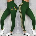 thumbnail image 5 of BOOMILK Mardi Gras Leggings for Women Stretchy Graphic Printed Fancy Sports Fitness Workout Yoga Pants, 5 of 5
