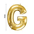 thumbnail image 3 of Efavormart Gold 40" tall Alphabet Letters/ Number Foil Balloons Birthday Party Decorations Graduation New Year Party Supplies - G, 3 of 10