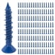 thumbnail image 1 of 400 Piezas 3/16 X 1-1/4 Pulgadas Azul Plano Concreto Diamante Punta Tornillo Anclaje para Anclaje una MamposteríA, 1 of 5