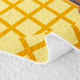 thumbnail image 5 of Manfei Cute Baseball Twin Quilt Set, Sport Twin Coverlet Set, Hot Pink Sky Blue Orange, Pink Reversible 2pcs, 1 Bedspread and 1 Pillowcase, 5 of 7