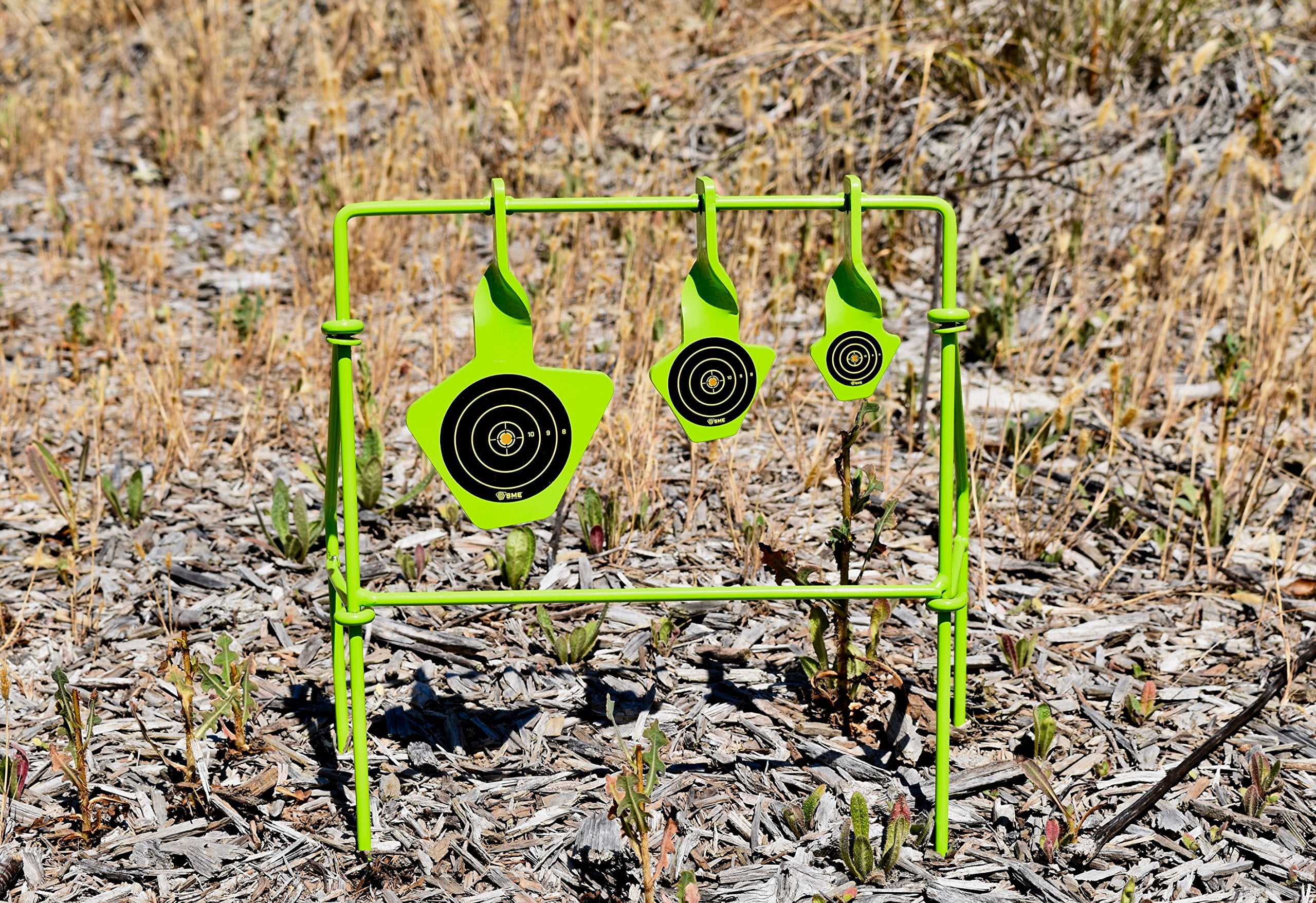 SME SMEST22FLD Rimfire Steel Target Folding Reactive 22 Caliber Pistol or Rifle