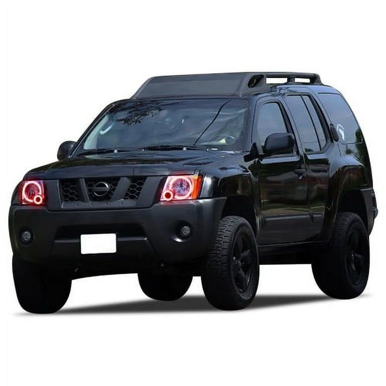 4pcs Pour Nissan Xterra 2000-2015 Voiture LED Hub Wheel Light, SUV Styling  Light, Colorful, Tuning Signal, Contrôle APP, 12V