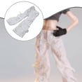 thumbnail image 1 of Figura de acción femenina a escala 1/12, ropa de vestir, durabilidad superior, fácil de usar, accesorios, ropa de muñeca, moda, accesorio fotográfico Pantalón cargo blanco, 1 of 8