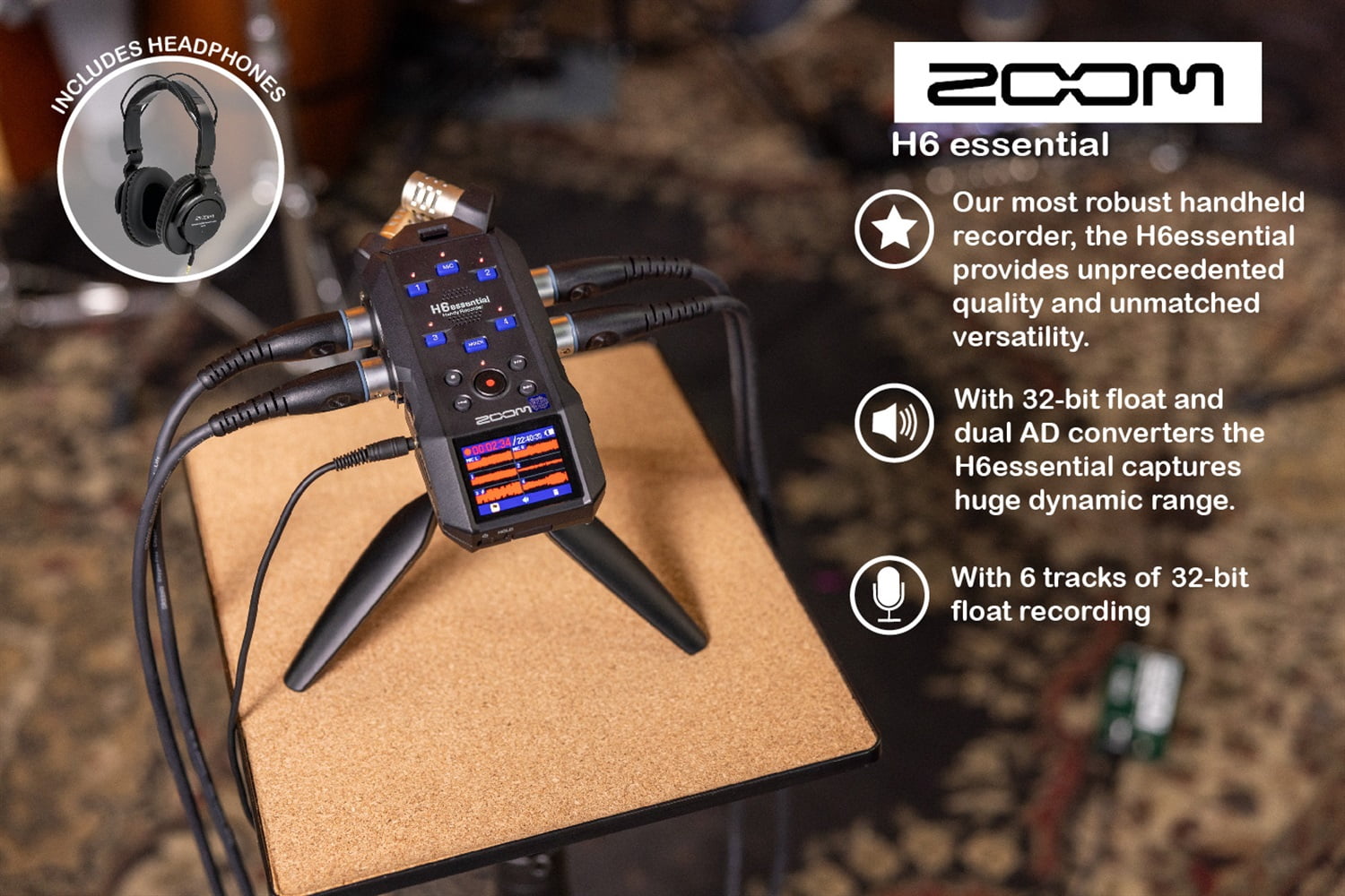 Zoom H6essential Handy Recorder