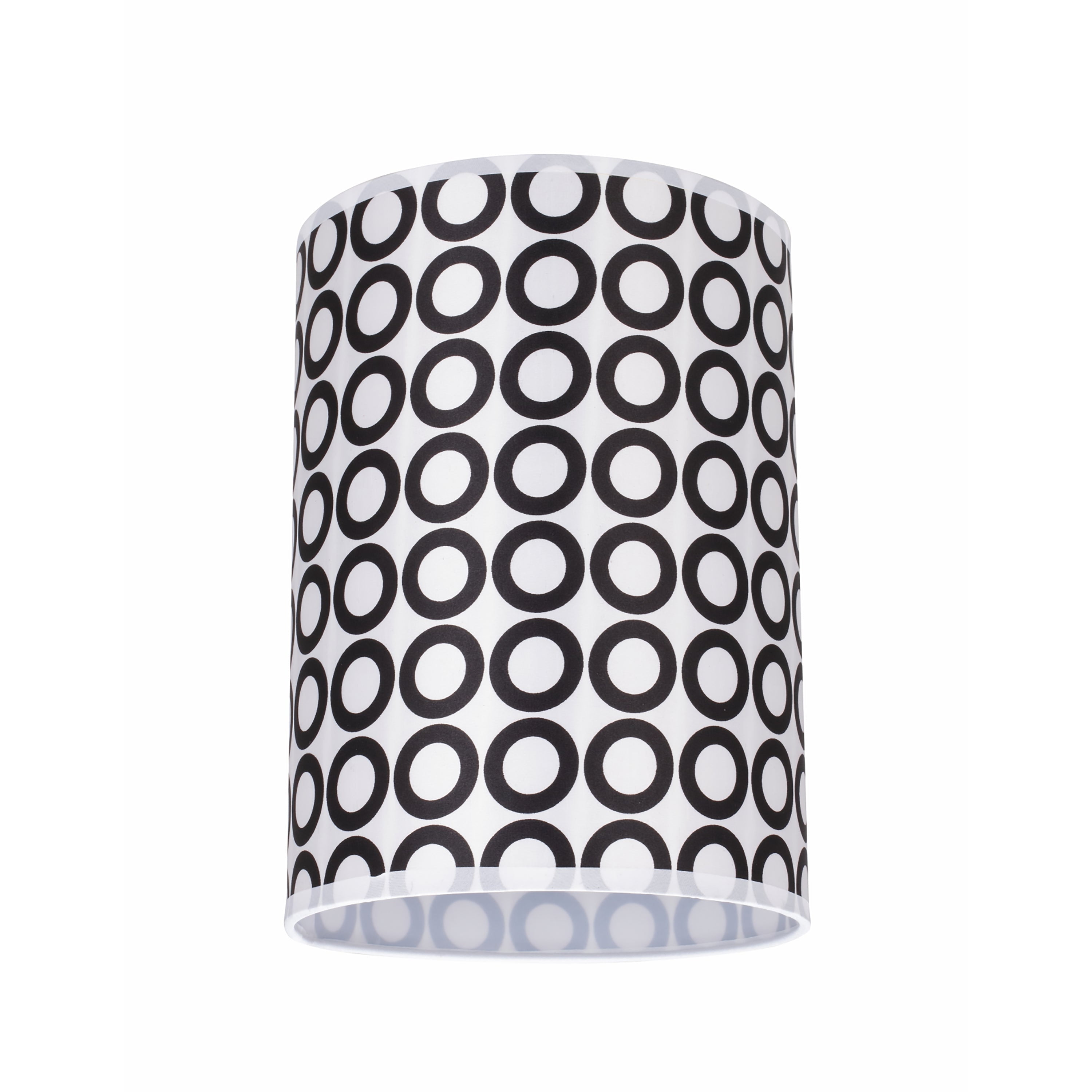 Aspen Creative Corporation 8'' Fabric Drum Lamp Shade