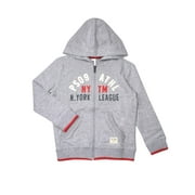 NY League Zip Up Hoodie Sweatshirt (Little Boy & Big Boy)
