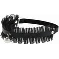 thumbnail image 4 of Women Leg Garter Goth Leather Garters Belt Punk Lace Elastic Thigh Garters Adjustable, 4 of 5