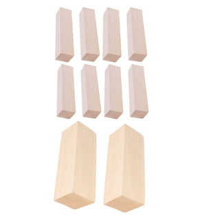 6Pcs Basswood Carving Blocks For Wood Beginners Carving Hobby Kit DIY  Carving Wood
