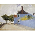 thumbnail image 2 of Monet, Claude 18x15 Gold Ornate Wood Framed with Double Matting Museum Art Print Titled - The Blue House, Zaandam, 2 of 4
