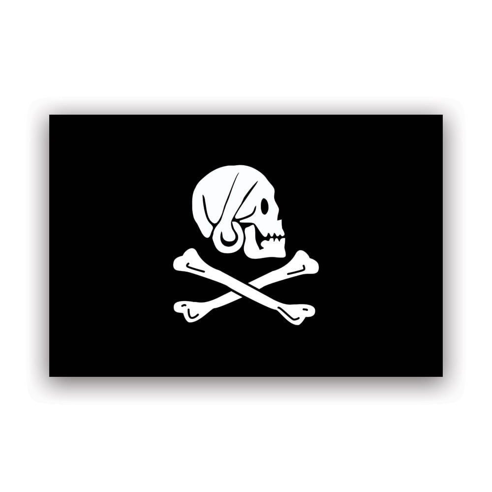 Jolly Roger Henry Every Flag Sticker Decal Self Adhesive Vinyl