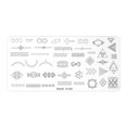 thumbnail image 2 of Xihbxyly Ofertas de iluminación Placas para estampación de uñas, patrones de personajes extravagantes, placas para decoración de uñas, imágenes de líneas de plantillas, 2 of 2