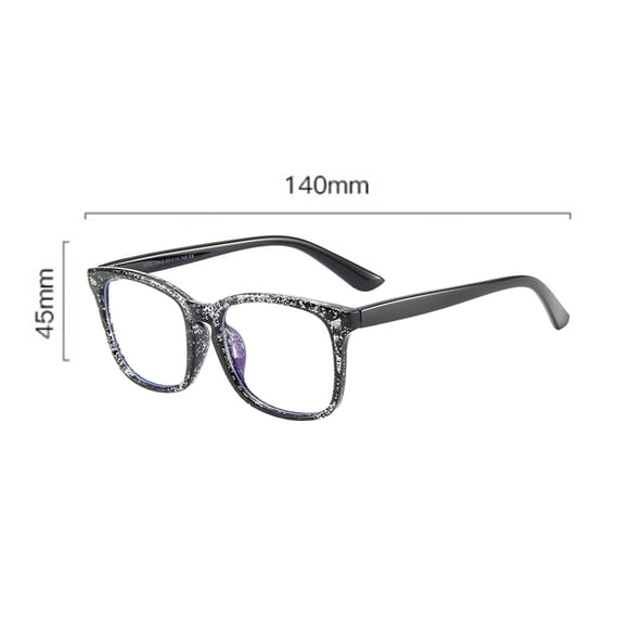 Lunettes Anti-Lumière Bleue Unisexes Élégantes Lunettes Carrées Verres à Lentille Claire Lunettes Unisexes à Lentille Carrée Lentille Filtre de Lumière Bleue Lunettes