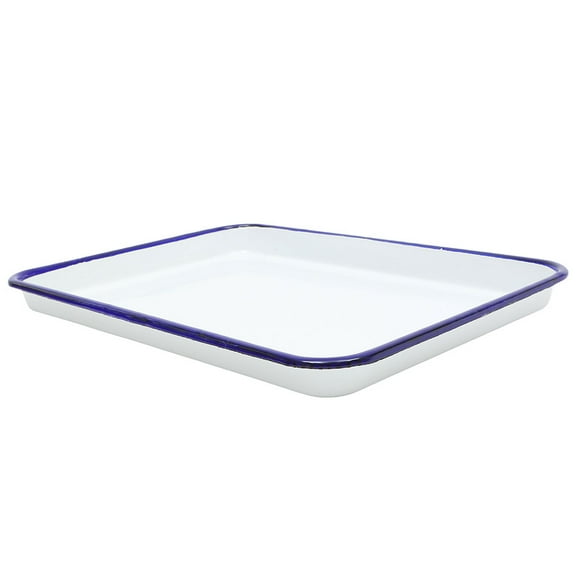 Enamel Baking Pan Dishes for Oven Pasties Heat-resistant Tray Enamelware Roasting