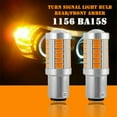 thumbnail image 1 of 1156 LED Light Bulbs 2pcs 52 X 19mm Amber Blinker DC 12V High Power LED Turn Signal Yellow Durable High Quality, 1 of 12