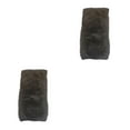 thumbnail image 4 of Guardoinrt Embrace Winter With Snug Long Leg Warmers Skin Friendly Plush Over Knee Socks black 2Set, 4 of 6