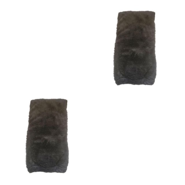 Youkk Comfortable Acrylic Fibers In Long Leg Warmers For Cozy Winter Wide Application black 2Set