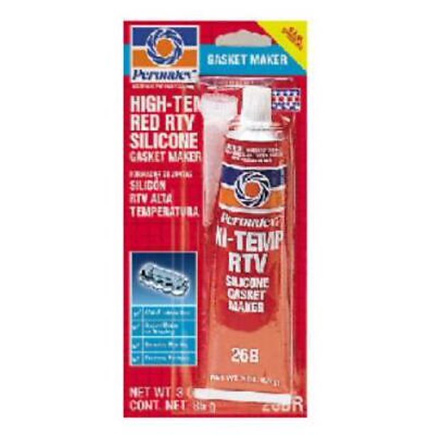 Permatex Type999 High Temperature RTV Silicone Gasket Maker 3 oz 1 pk