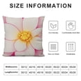 thumbnail image 5 of Throw Pillow Covers Simple Style Flower Print Soft Pillow Cases for Home Sofa Bed Chair Car Office Decorative, 5 of 5