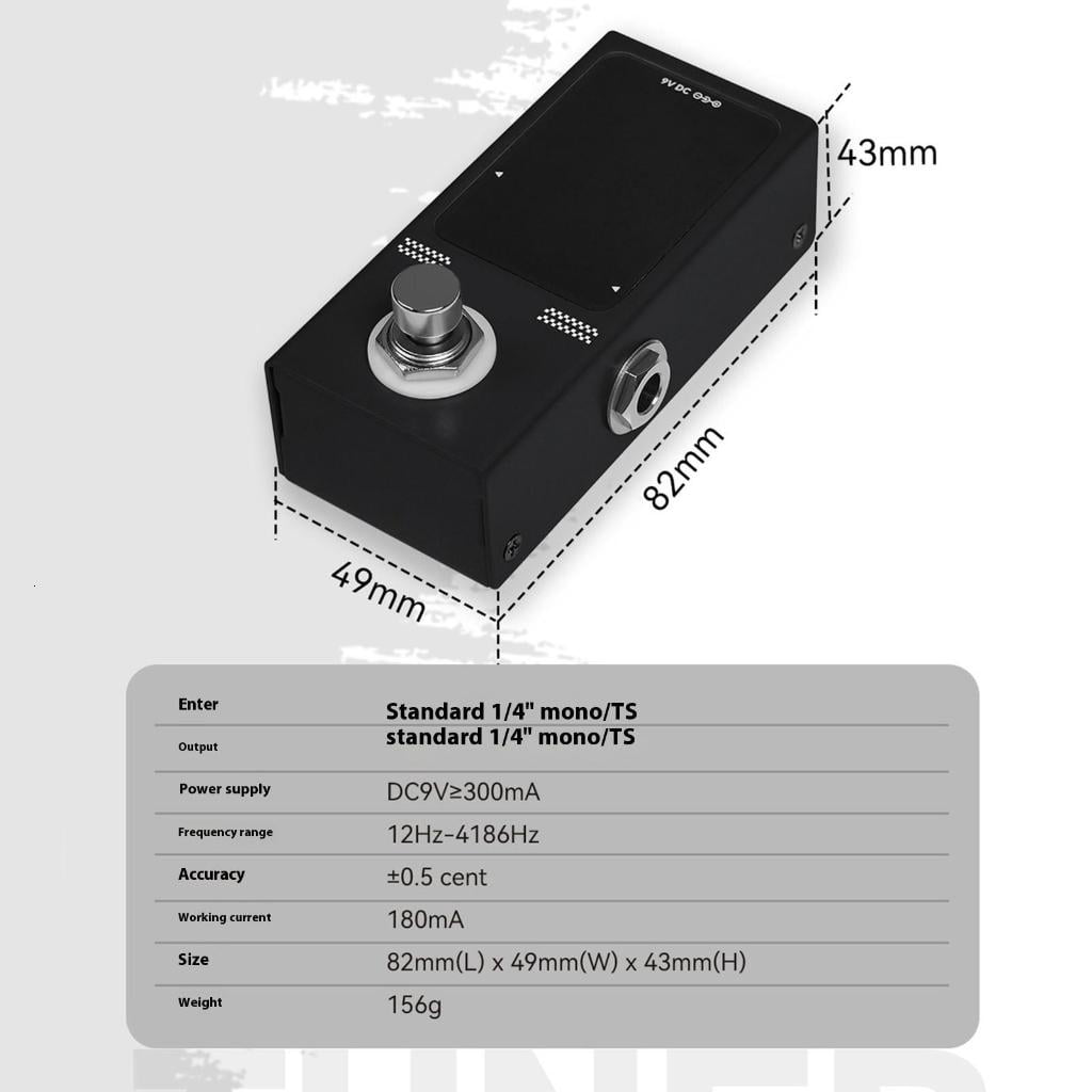 Yihuala Multifunction Guitar Effects Pedal Guitar Effects Device Distortion Delay Reverbs Professional Musician