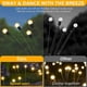 thumbnail image 2 of 2 Pack Solar Garden Lights, New Upgraded 8 LED Firefly Lights Solar Outdoor Waterproof, High Flexibility Swaying Lights Solar Outdoor Lights for Pathw, 2 of 4