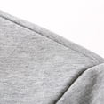 thumbnail image 6 of Mifsaly Womens Full Zip Sweatshirt Jacket Stand Collar Long Sleeve Casual Coat with Side Pockets Gray,XL, 6 of 6