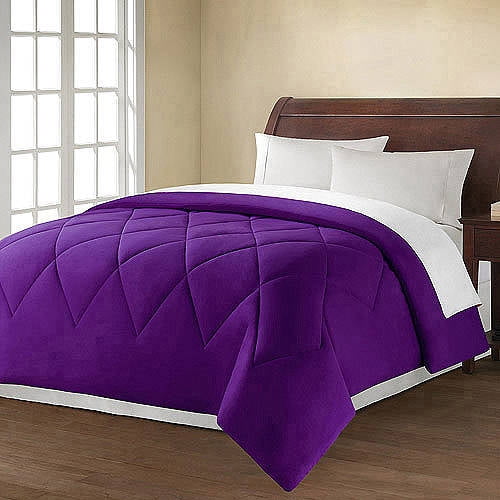 Mainstays Solid Microfiber Bedding Comfo
